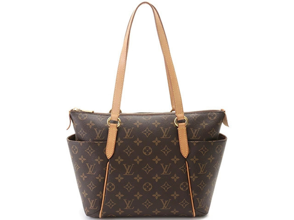 LOUIS VUITTON Totally Shoulder Bag Commuter Tote Monogram Brown